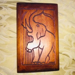 SOLD Rare Oware,  African game in solid wood box with carving, new condition